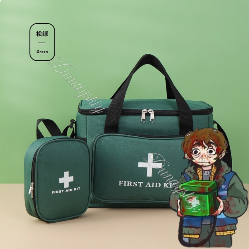 First Aid Kit - 緑色の応急処置キットバッグ、映画「ブライアン」のハンドバッグ＆クロスボディバッグ、ハロウィーンのコスプレ小道具、アクセサリー、REアウトブレイク・ナイトのコスチューム小道具。