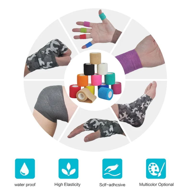 1/15 個 4.8 メートルブルースポーツ自己粘着弾性包帯 - Medical Tape のレビューと価格