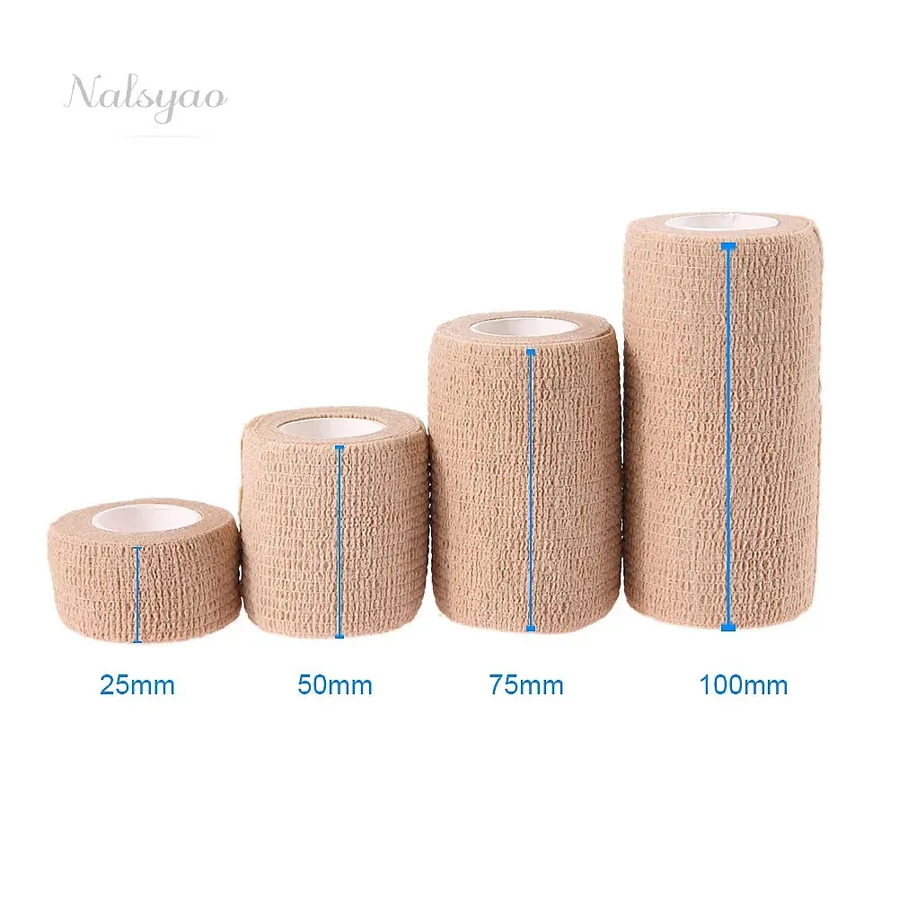 5個入り 2.5/5/7.5/10cm 自己粘着性弾性包帯  - Medical Tape のレビューと価格