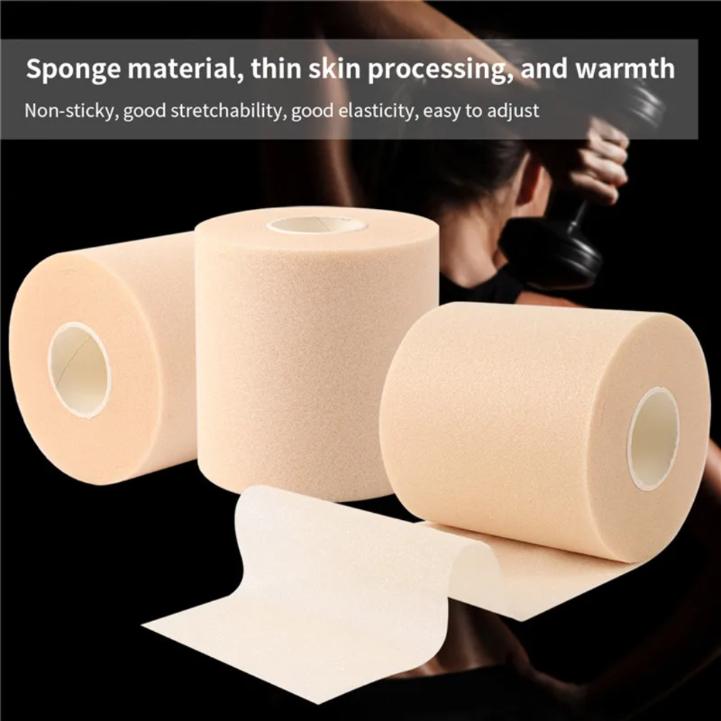フォームコットンスキンフィルム自己粘着性弾性包帯肘膝スキンマ - Medical Tape のレビューと価格