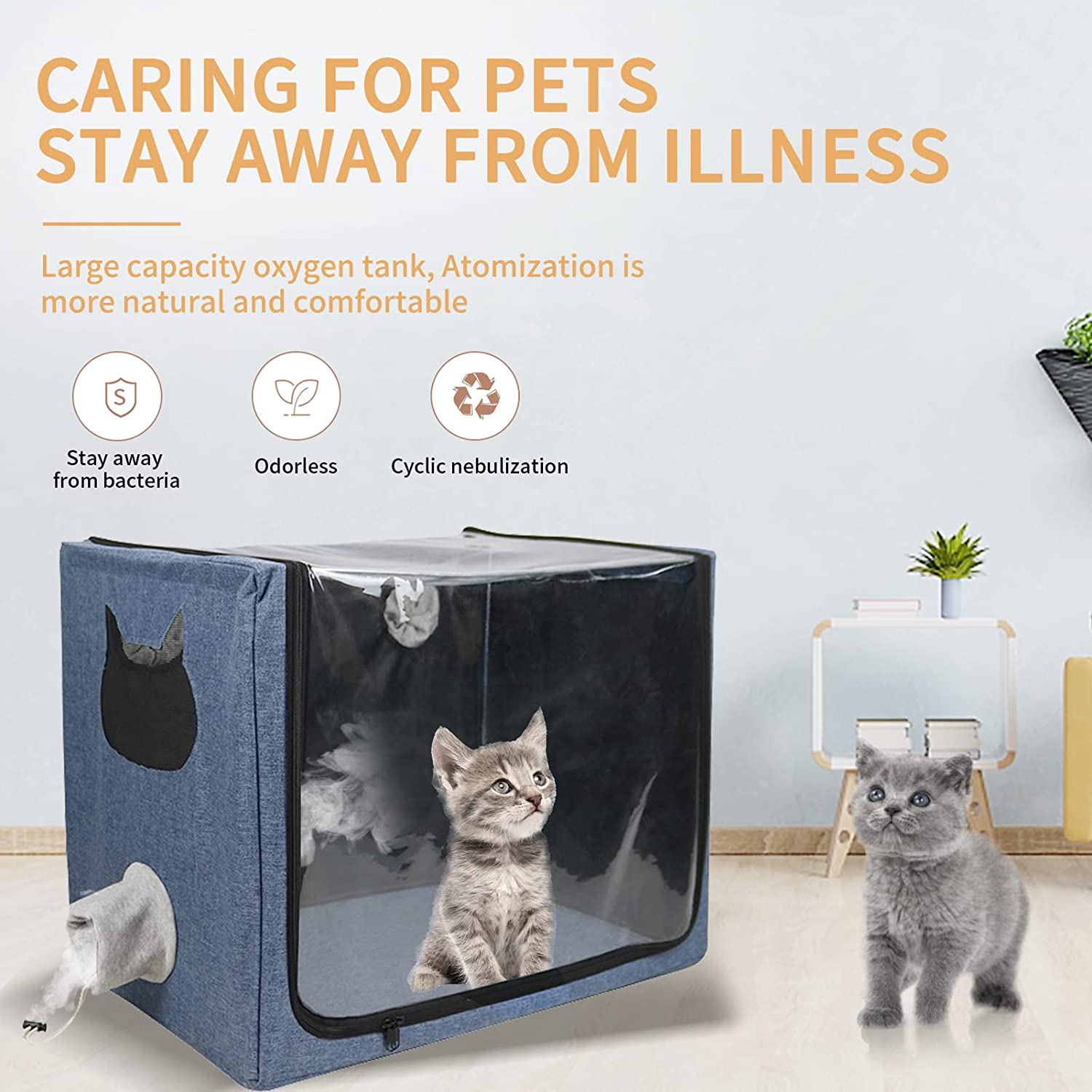 ペット用酸素ICUケージ 100L 子犬用保育器 ペット用育 - Lab Incubator のレビューと価格