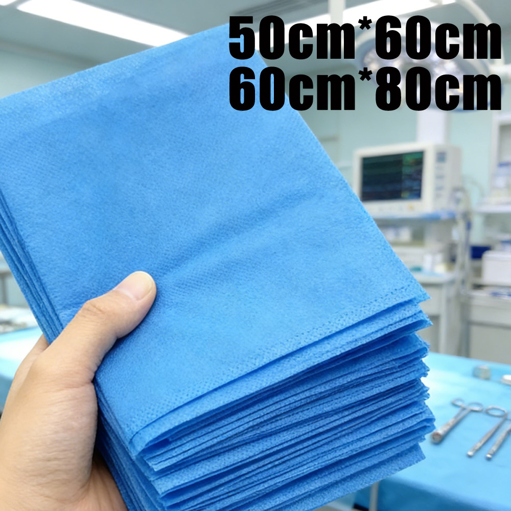 20-100 個滅菌使い捨て手術用ドレープシートブルー不織布 - Medical Gloves のレビューと価格