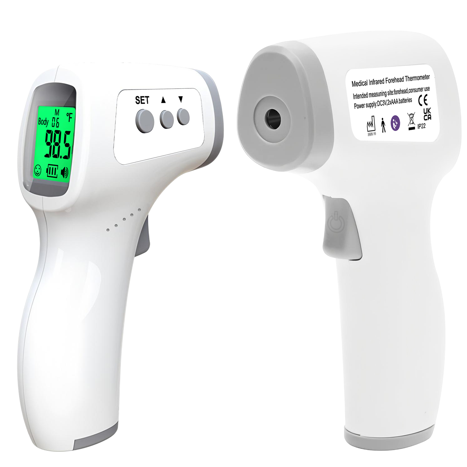 携帯用医療用体温計＆酸素飽和度計セット |   非接触式耳式 - Pulse Oximeter のレビューと価格