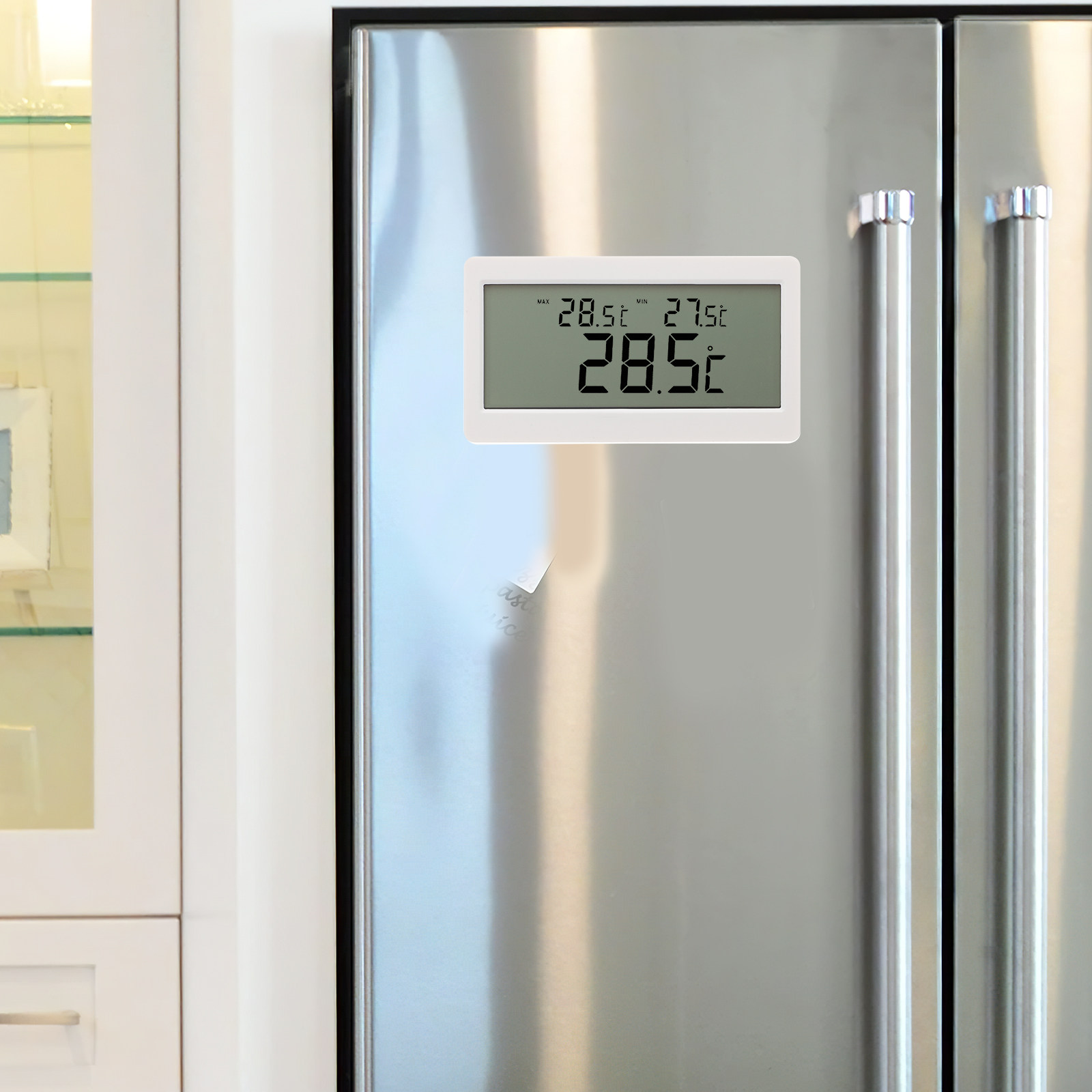 小型液晶デジタル湿度計、温度計、屋内・屋外用、吸盤式、壁掛け - Thermometer Digital のレビューと価格