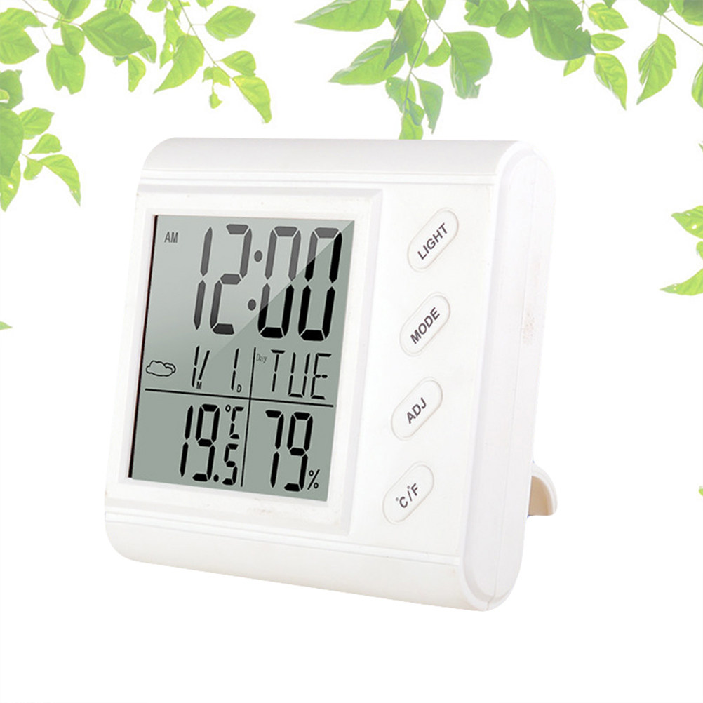 家庭、オフィス、倉庫など屋内での使用に適した、スタンド付きの - Thermometer Digital のレビューと価格